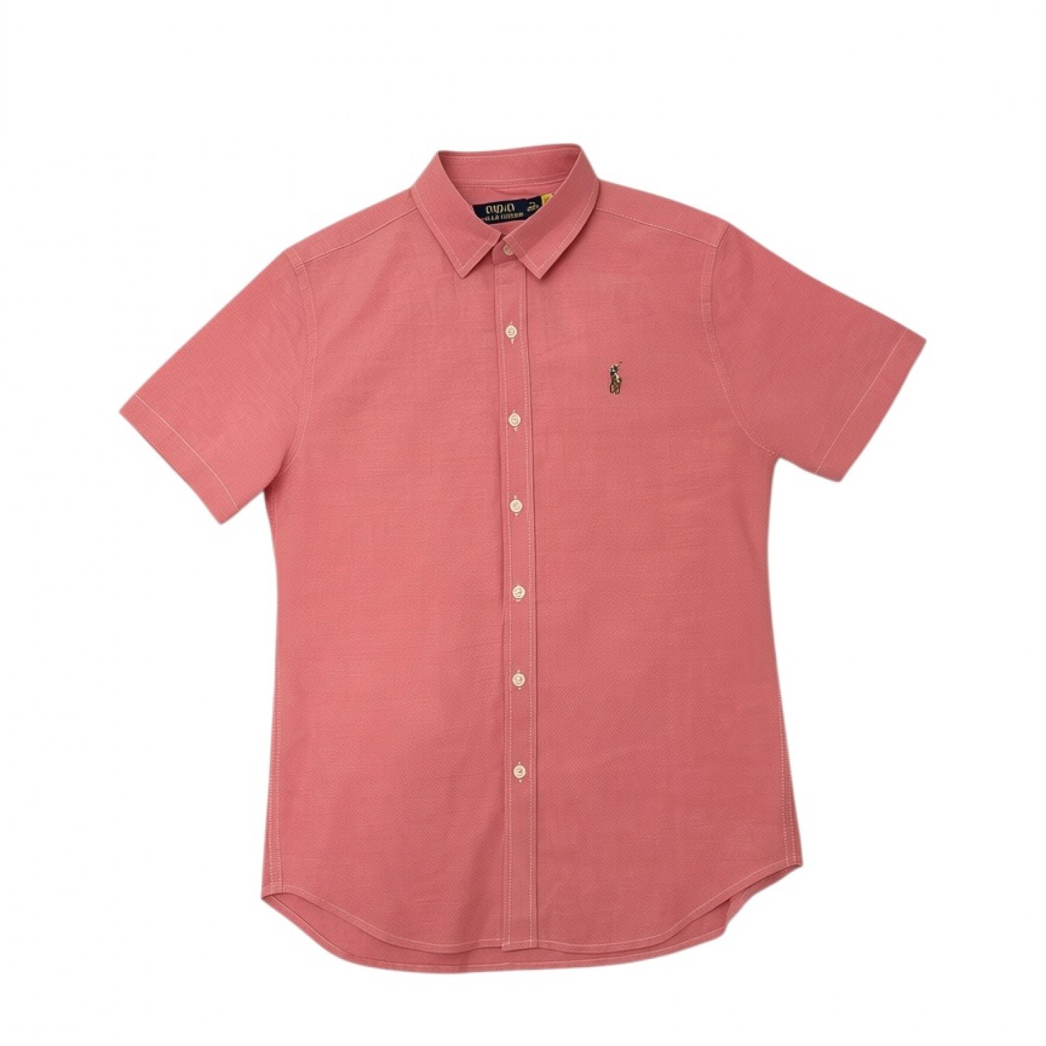 Polo Ralph Lauren Πουκάμισο Κοντομάνικο Ροζ